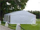 Tente de réception SEMI PRO Plus 7x7m PVC, Blanc
