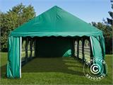 Šator za zabave UNICO 4x8m, Tamno zelena