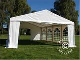 Partytent Original 5x8m PVC, "Arched", Wit