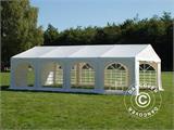 Partytent Original 5x8m PVC, "Arched", Wit