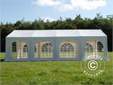 Tente de réception Original 5x8m PVC, "Arched", Blanc