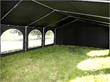 Šator za zabave UNICO 5x8m, Crna