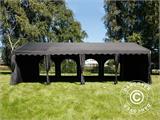 Partyzelt UNICO 5x8m, Schwarz Partyzelt UNICO 5x8m, Schwarz