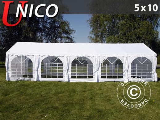 Šator za zabave UNICO 5x10m, Bijela
