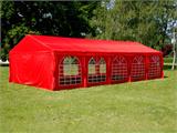 Šator za zabave UNICO 5x10m, Crvena