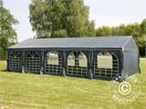 Partyzelt UNICO 6x12m, Dunkelgrau