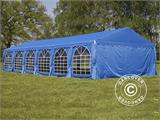 Tente de réception UNICO 6x12m, Bleu Tente de réception UNICO 6x12m, Bleu