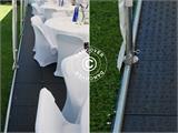 Marquee Exclusive 6x12 m PVC, White, Panorama Marquee Exclusive 6x12 m PVC, White, Panorama