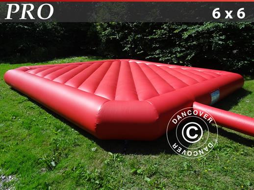 Cuscino gonfiabile 6x6m, Rosso, qualità per il noleggio
