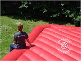 Bouncy pillow 7x7 m, Red, rental quality, ONLY 1 PC. LEFT