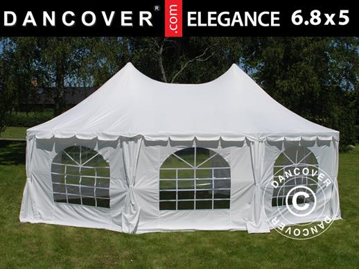 Šator za zabave Elegance 6,8x5m, Bijela