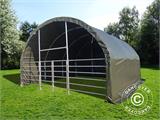 Namiot dla zwierząt gospodarskich 6x6x3,7m, PCV, Zielony