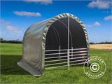Namiot dla zwierząt gospodarskich 3x3x2,8m, PCV, Zielony