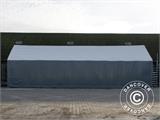 Tente de stockage Titanium 8x16,2x3x5m, Blanc/Gris Tente de stockage Titanium 8x16,2x3x5m, Blanc/Gris