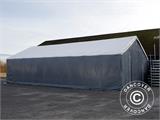 Tente de stockage Titanium 8x16,2x3x5m, Blanc/Gris Tente de stockage Titanium 8x16,2x3x5m, Blanc/Gris