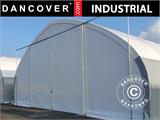 Skladišni šator/skladišni šator arched 10x15x5,54m s kliznim vratima, PVC, Bijela/Siva