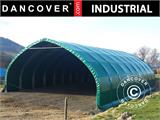 Skladišni šator/skladišni šator arched 10x15x5,54m s kliznim vratima, PVC, Zelena