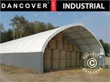 Skladišni šator/skladišni šator arched 9x15x4,42m, PVC, Bijela/Siva