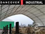 Skladišni šator/skladišni šator arched 9x15x4,42m, PVC, Bijela/Siva