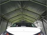 Garagem Portátil PRO 3,6x8,4x2,68m PVC, Cinza