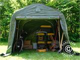 Noliktavas telts PRO 2,4x2,4x2m PE, Zaļš