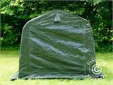 Tenda de armazenamento PRO 2,4x2,4x2m PE, Verde