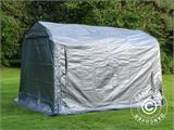 Storage tent PRO 2.4x3.6x2.34 m PE, Grey