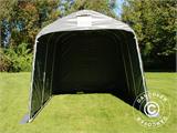 Förrådstält PRO 2,4x3,6x2,34m PVC, Grå