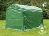 Tenda de armazenamento PRO 2,4x3,6x2,34m PVC, Verde