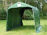 Tenda de armazenamento PRO 2,4x3,6x2,34m PVC, Verde