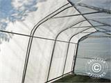 Tenda de armazenamento PRO 2,4x6x2,34m PE, Cinza