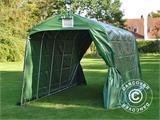 Carpa de almacenamiento PRO 2,4x6x2,34m PVC, Verde