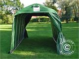 Tenda magazzino PRO 2,4x6x2,34m PVC, Verde