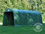 Skladišni šator PRO 2,4x6x2,34m, PVC, Zelena