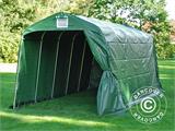 Tenda magazzino PRO 2,4x6x2,34m PVC, Verde