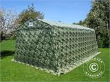 Portable garage PRO 3.3x6x2.4 m PVC, Camouflage