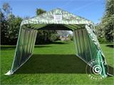 Carpa garaje PRO 3,3x6x2,4m PVC, Camuflaje