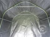 Sandėliavimo palapinė PRO 2x2x2m PE, su žemės danga, Pilka