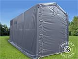 Skladišni šator PRO XL 3,5x8x3,3x3,94m, PVC, Siva