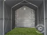 Tenda de armazenagem PRO XL 3,5x10x3,3x3,94m, PVC, Cinza