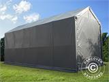 Skladišni šator PRO XL 3,5x10x3,3x3,94m, PVC, Siva