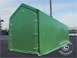 Skladišni šator PRO XL 4x12x3,5x4,59m, PVC, Zelena