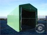 Tenda de armazenagem PRO XL 3,5x10x3,3x3,94m, PVC, Verde