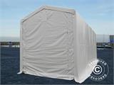 Tente de Stockage PRO XL 3,5x10x3,3x3,94m, PVC, Blanc