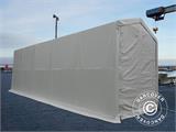 Capannone tenda PRO XL 3,5x10x3,3x3,94m, PVC, Bianco