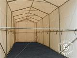 Tenda de armazenagem PRO XL 3,5x10x3,3x3,94m, PVC, Branco