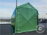 Skladišni šator PRO XL 4x10x3,5x4,59m, PVC, Zelena