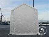 Tenda de armazenagem PRO XL 4x10x3,5x4,59m, PVC, Branco