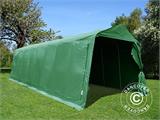 Tente Abri Garage PRO 3,77x9,7x3,18m PVC, Vert