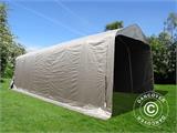 Carpa garaje PRO 3,77x9,7x3,18m PE, Gris